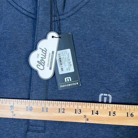 TravisMathew Men's Cloud 1/4 Zip 2.0 Pullover-NWT-Men XXL‎ - Picture 4 of 7